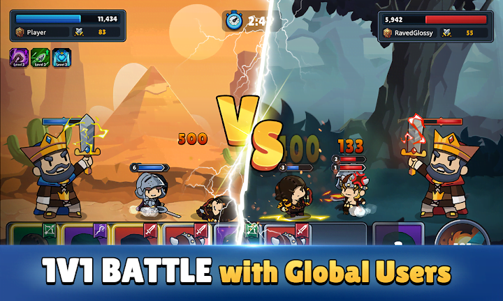 Line Clash : Defense Battle