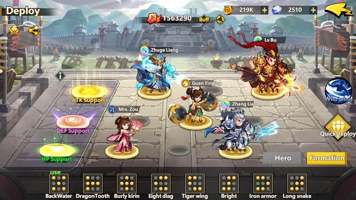 Three Kingdoms: Hero Wars APK